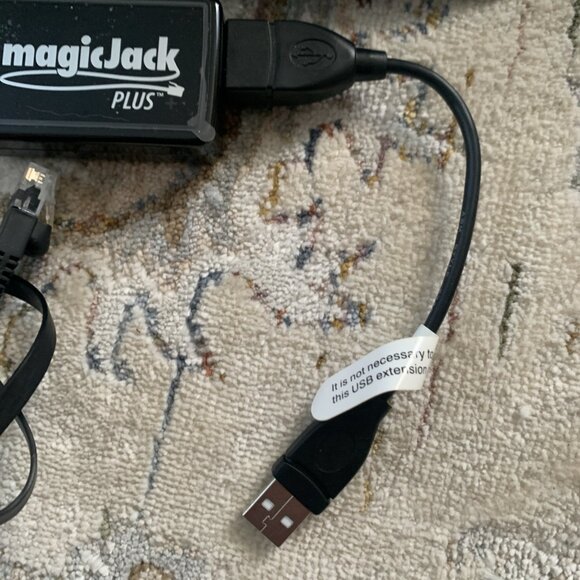 MagicJack Plus Magic Jack Phone Local Long Distance - Picture 3 of 11
